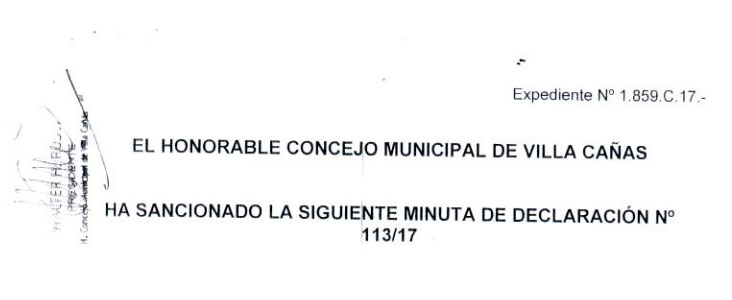 EL CONCEJO DECLARÓ DE URGENTE NECESIDAD LA REPARACIÓN Y SEÑALIZACIÓN DE RUTA 94